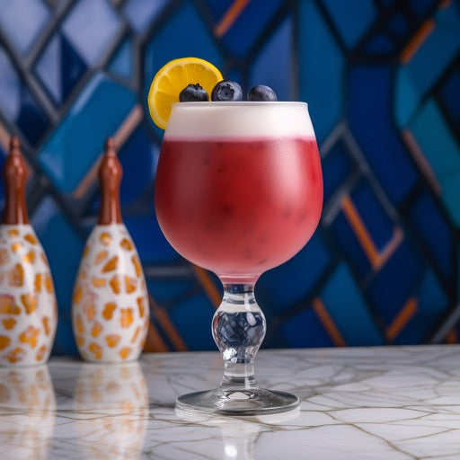 Summer Vodka Cocktail Recipe - Blueberry Lemon Sour – Wisher